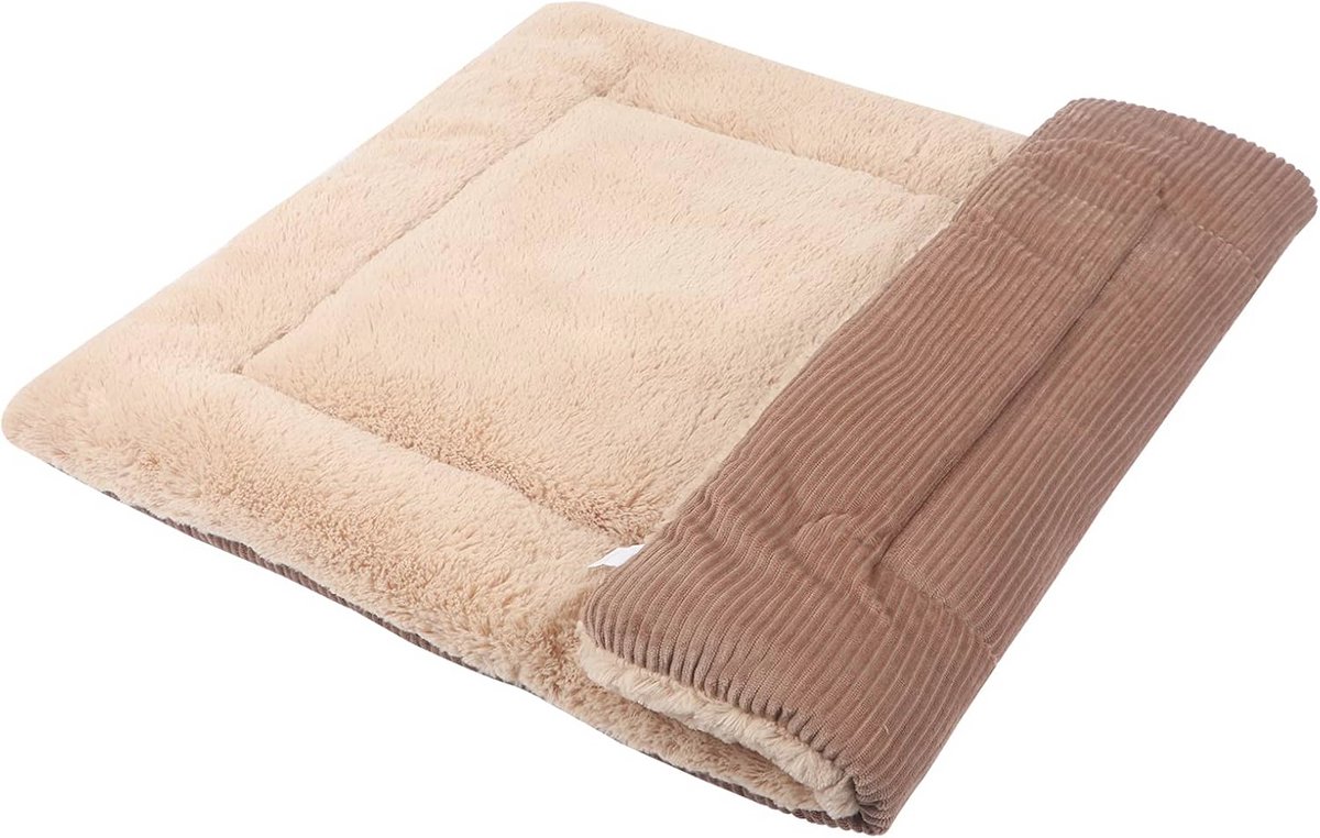 Zachte hondenmatras voor huisdieren - comfortabel en wasbaar (75 x 50 cm)