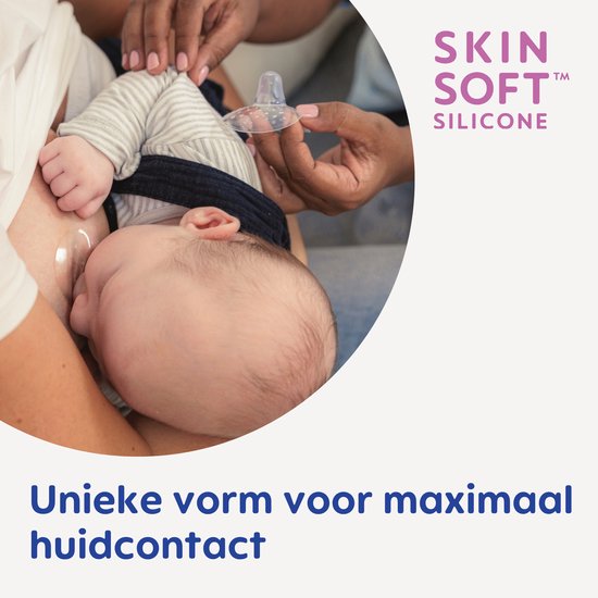 MAM - Tepelhoedjes - Skinsoft-Siliconen - Zachte Pasvorm - Maat S - 2 stuks van Merkloos — afbeelding 2