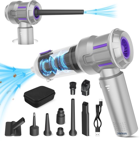 Yerkoo - Kruimeldief - Auto Stofzuiger (EAN: ...0095) - Yerkoo - €39,95