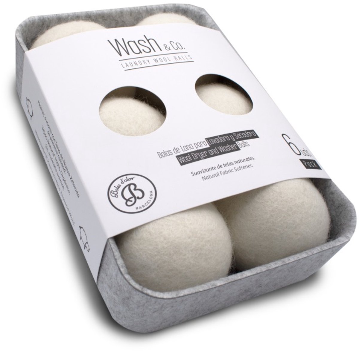Boles d olor - Wash Up - Drogerballen - 6 stuks
