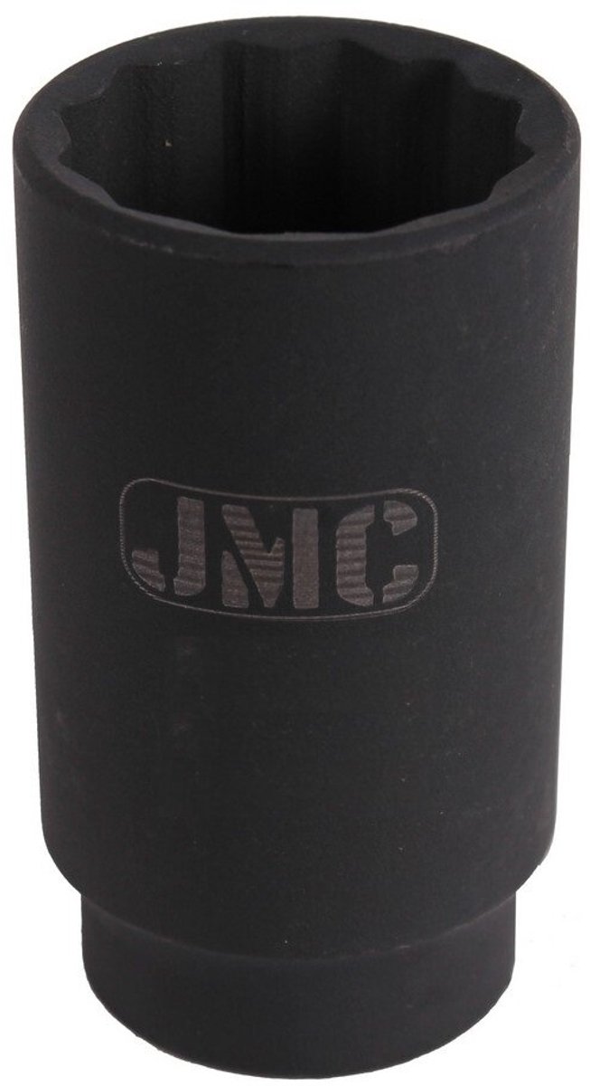 twaalfkant verlengde krachtdop - 13 mm - 1/2 duims aansluiting - slagdop - impact dop - rateldop - jmc