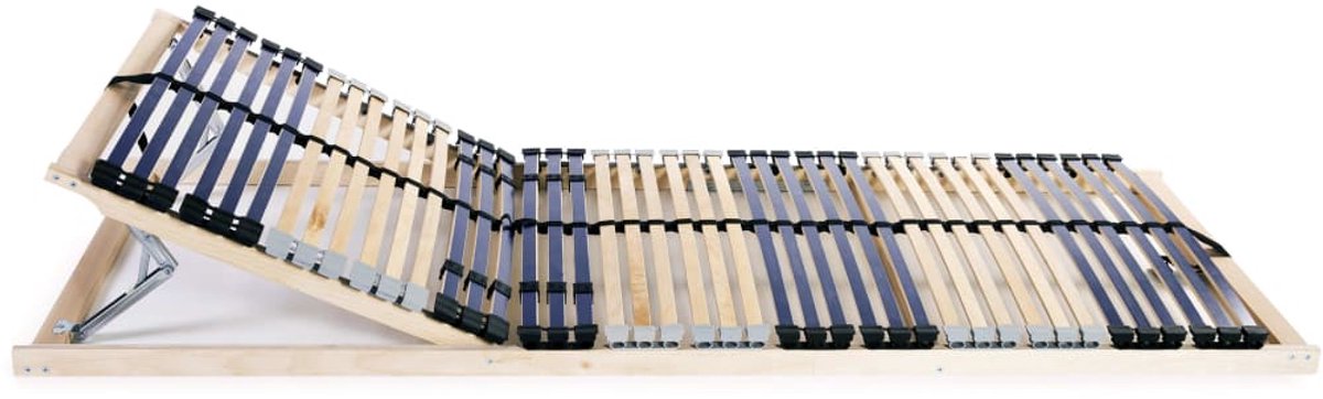 Eenpersoonsbed | Tienerbed | Volwassenenbed Lattenbodem met 42 latten 7 zones 80x200 cm