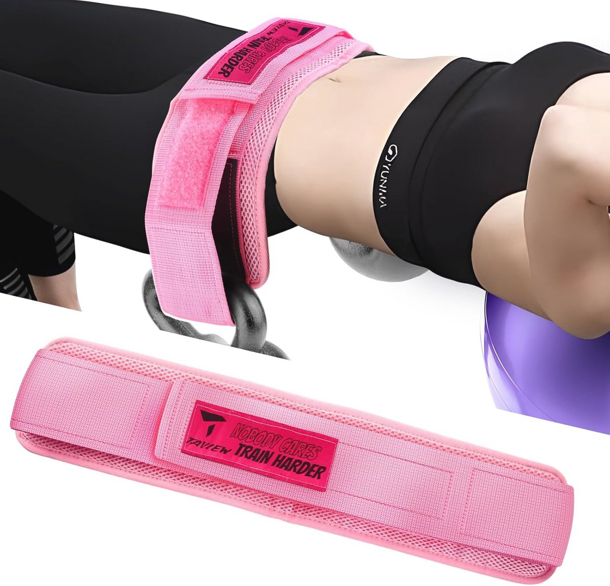 Heupgordel voor sportschool en pilates - Booty riem voor heupstuur en billen-workout
