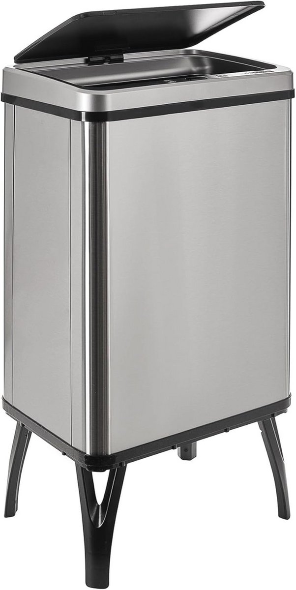 Intelligente Vuilnisemmer 40L met Automatische Sensor en Handmatige Bediening