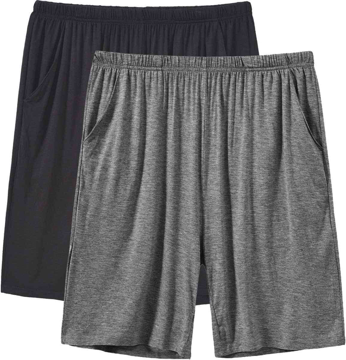 Comfortabele Korte Heren Pyjama Broek - Zachte Modal Slapenkleding met Zakken