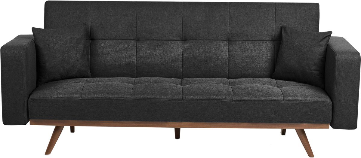 HJULBY - Driezitsbank - Zwart - Polyester