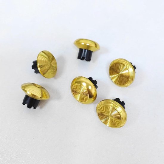 Metalen Duimstokken voor PS5 Controller - 6 in 1 Verwisselbare Joysticks en Accessoires — afbeelding 4