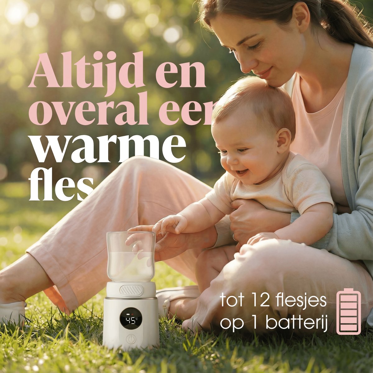 Evite draagbare flessenwarmer Plus 11.500 mAh thumbnail 5