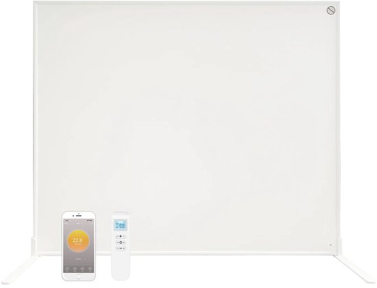 Quality Heating Infrarood paneel QH-SP- 60 x 120 cm - 720W - Wifi functie - Thermostaat - Wandmontage & Vrijstaand