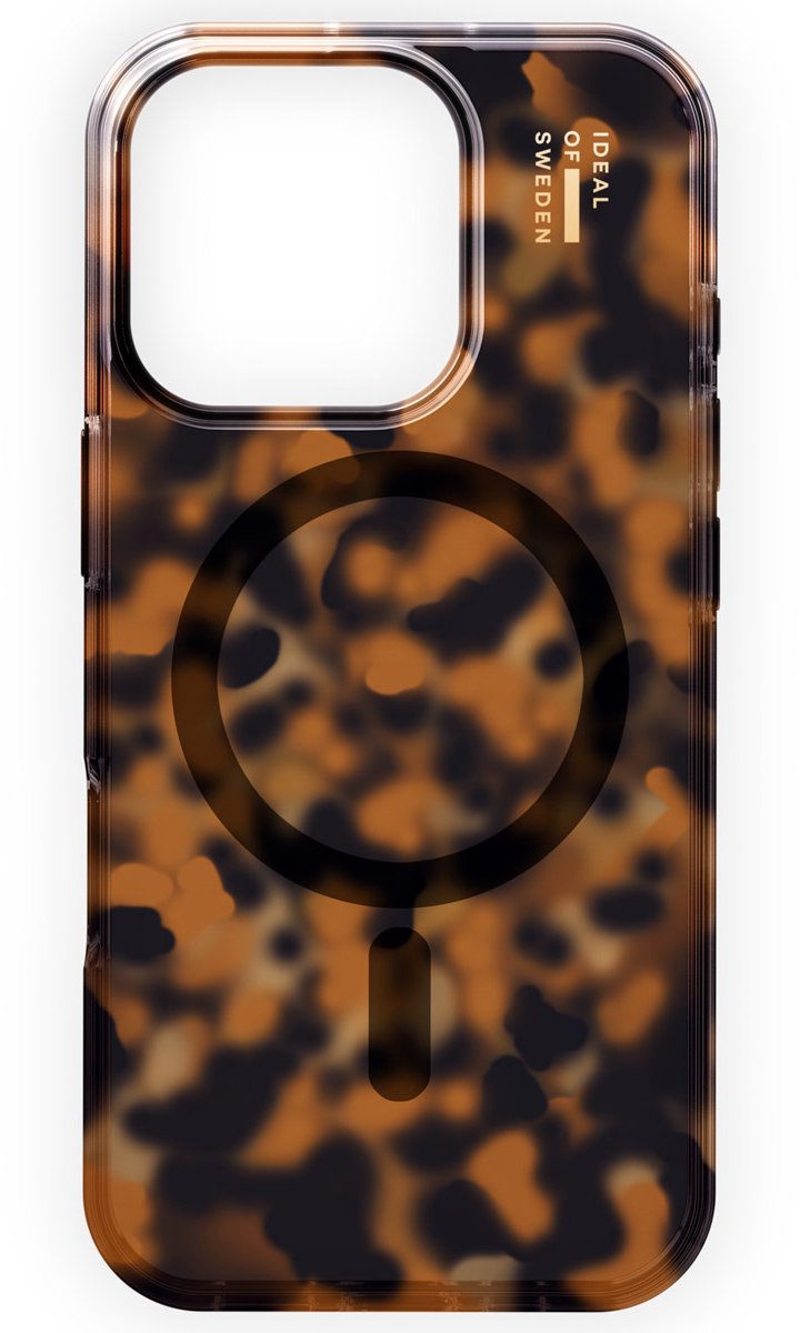 iDeal of Sweden Clear Case geschikt voor MagSafe geschikt voor iPhone 16 Pro - Tortoise