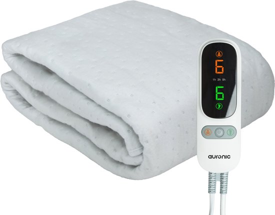 Afbeelding van Review Auronic Elektrische Onderdeken XL - 190x90cm - 1