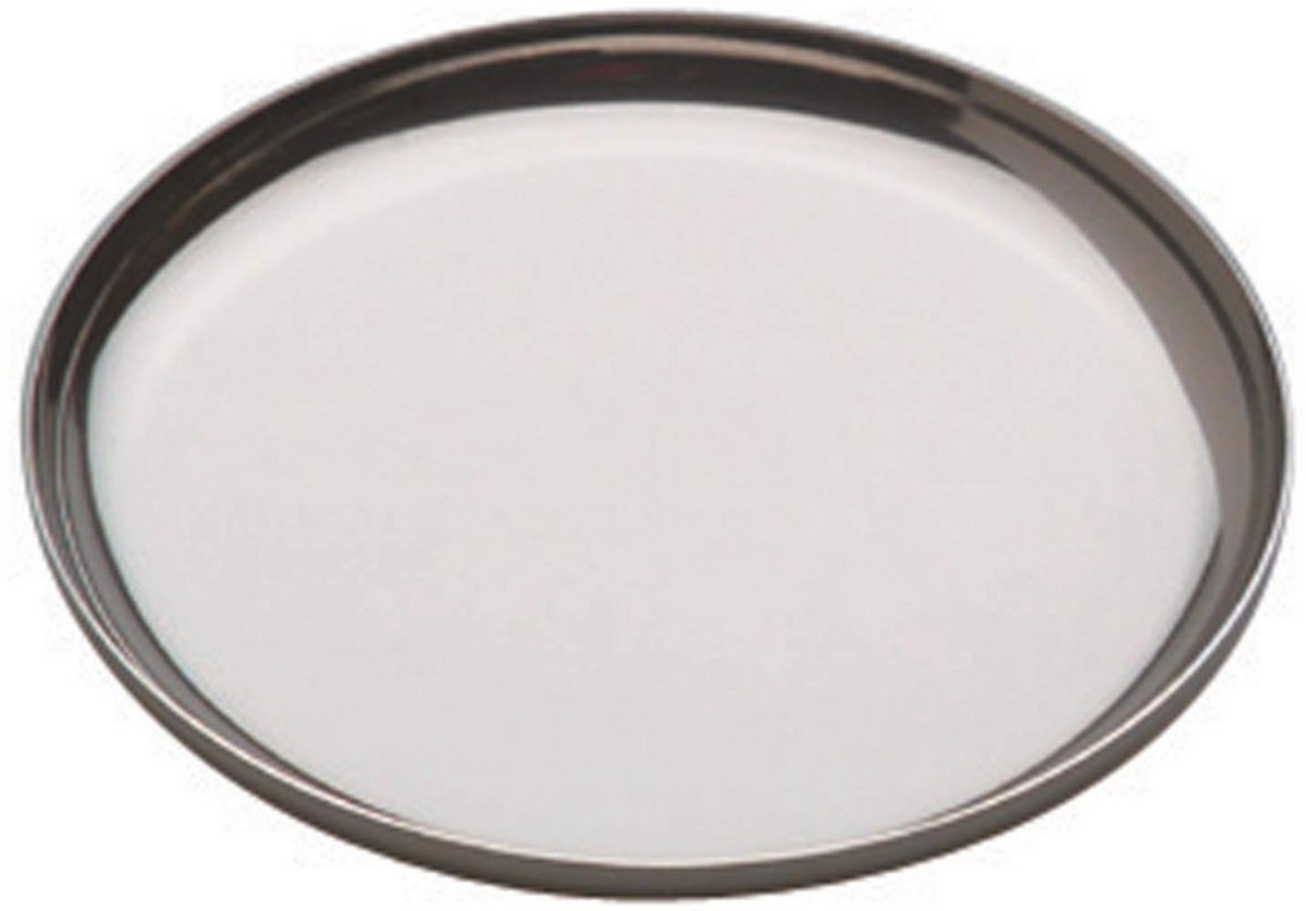 Onderzetters van roestvrij staal - 10 cm diameter, 4 stuks