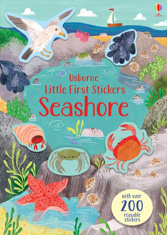 Little First Stickers Seashore - cover