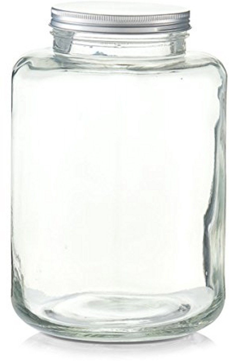 Grote Voorraadpot met Metalen Deksel - 7000 ml - Multifunctionele Opbercontainer