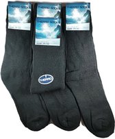 Thermo sokken Zwart Katoen Outdoor 4-Pack Maat 43-46