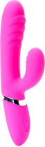 Power Escorts - Super De Luxe Cindy G Spot Vibrator - 36 Functions !! - Silicone - Good Size 22 Cm - Dia 3,7 Cm - Rechargeable - Attractive Colour Box - Pink - bo26-00123