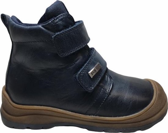 Naturino velcro's bumper hoge warme lederen schoenen Susten Navy mt 22