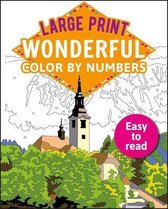 Sirius Large Print Color by Numbers Collection- Large Print Wonderful Color by Numbers