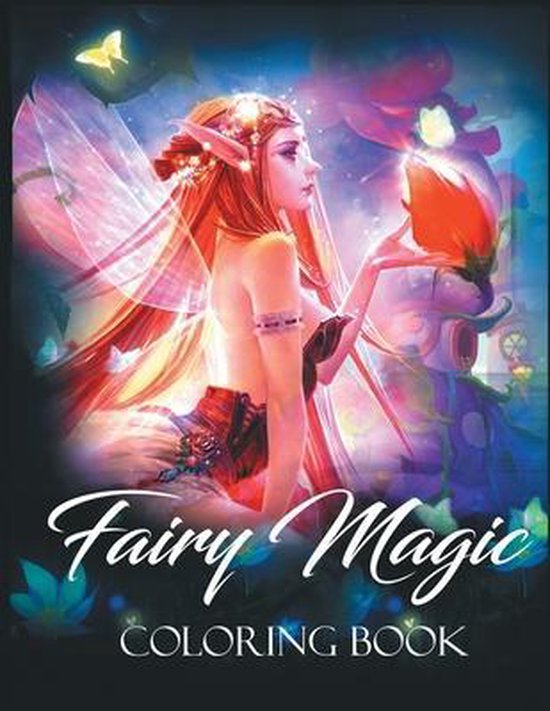 Fairy Magic Coloring Book - cover