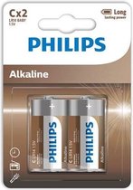 PHILLIPS | Philips Alkaline Batteries C Lr14 Blister*2