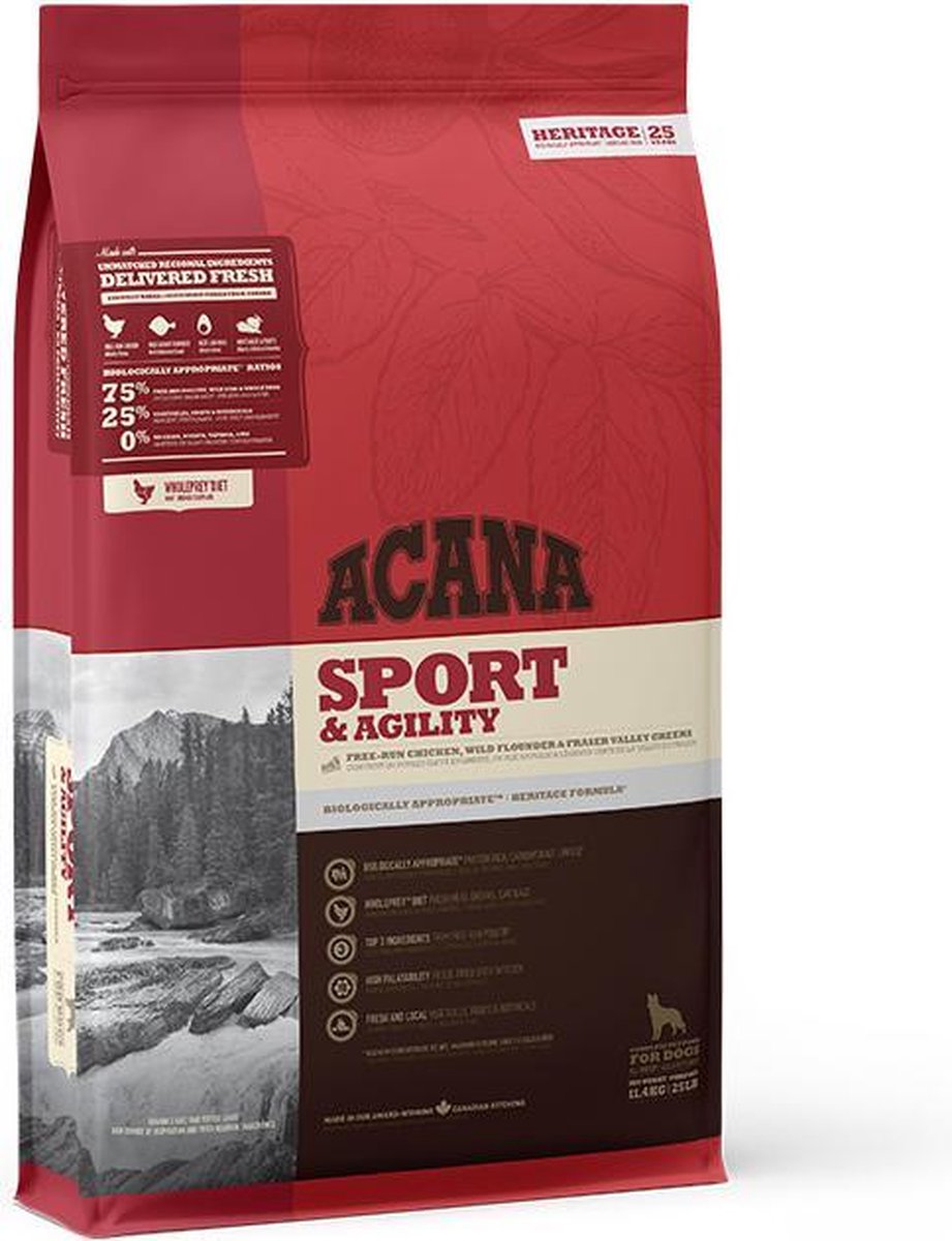 Acana HERITAGE Sport & Agility 11.4 kg. | 11.4 kilogram
