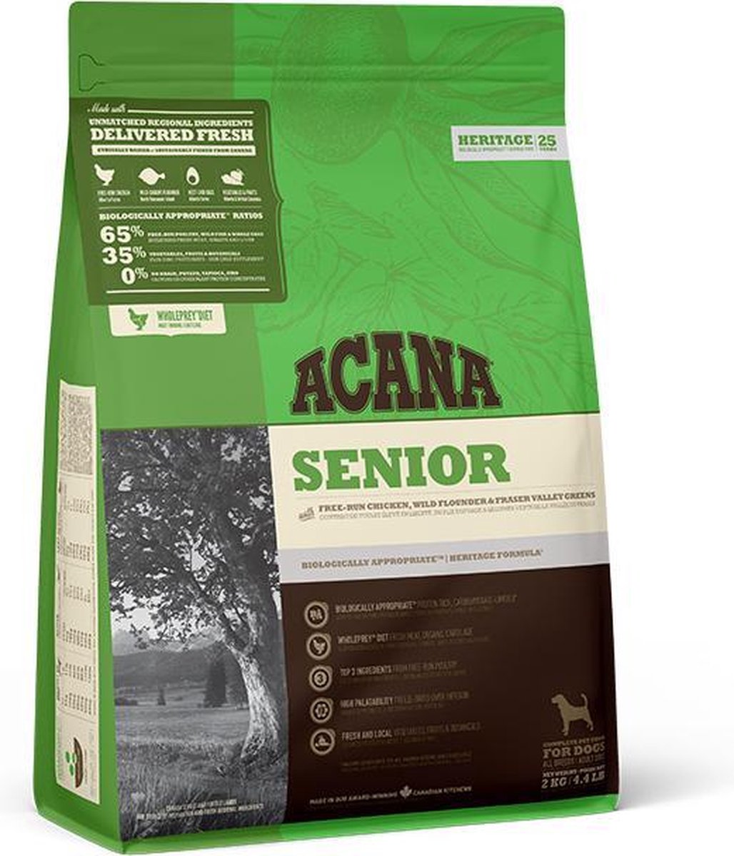 Acana HERITAGE Senior Dog 2 kg. | 2 kilogram