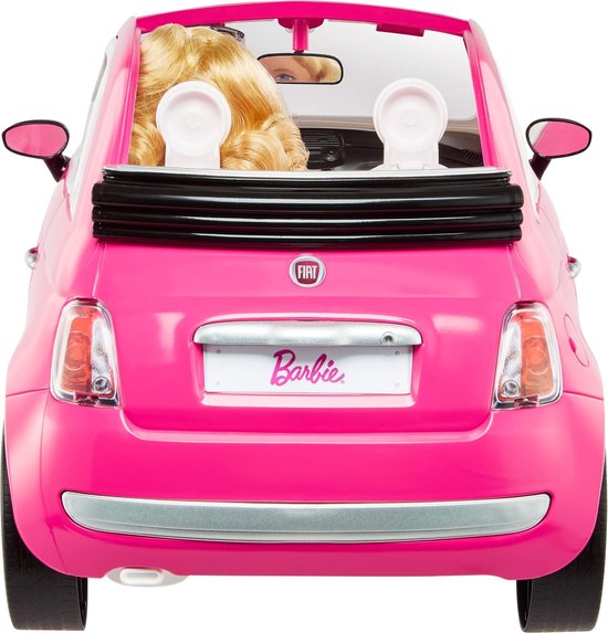 Barbie Fiat 500 Doll and Vehicle