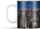 Mok - New York - Nacht - Sterrenhemel - 350 ml - Beker