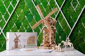 Ugears - Houten 3D puzzel - houten bouwpakket - molen - 585 onderdelen