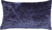 Hoyz | Crushed Velvet Kussen | 30 X 50 | Sierkussen Voor Woonkamer Of Slaapkamer