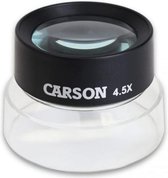 Carson Opzetloep Ll-55 4,5x - 75mm Glas/acryl Zwart/transparant