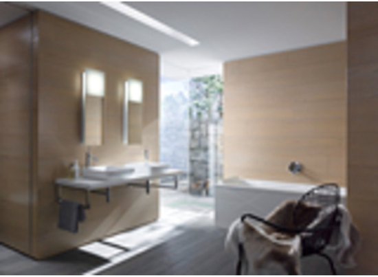 Lavabo 550x430 mm, avec un trou pour robinet, blanc