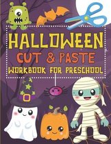 Halloween Cut & Paste Workbook for Preschool
