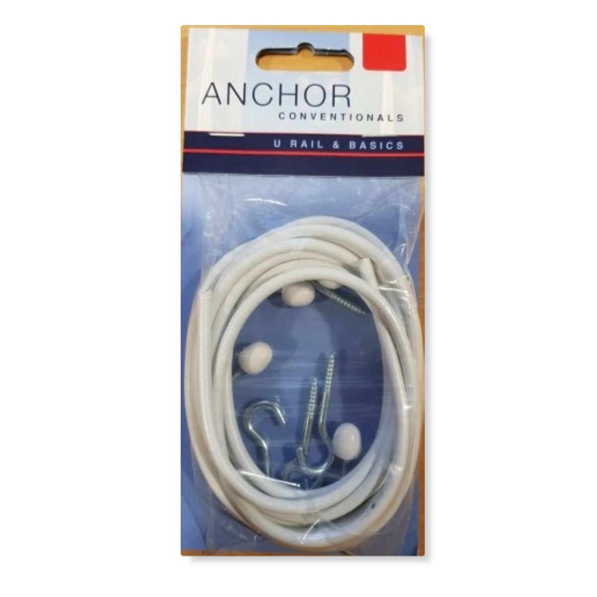 Anchor gordijnspiraal + onderdelen 2,5m