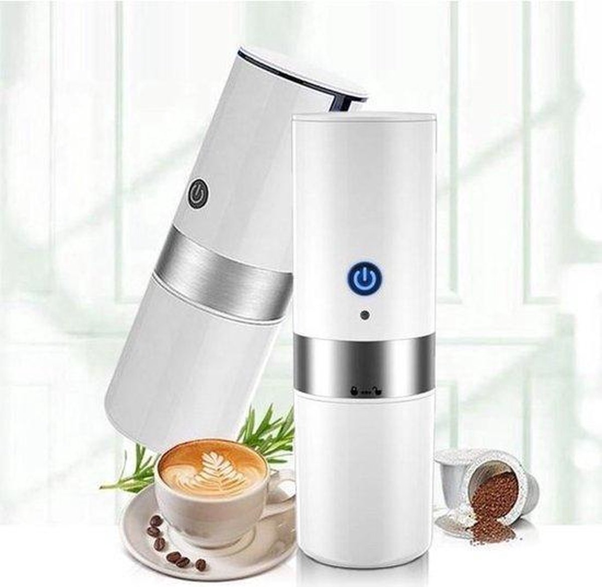 Bereiken stapel ras Portable Espresso Machine – Koffie en Thee Apparaat - Draagbare Waterkoker  - Draagbare... | bol.com