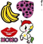 Soft Stickers , XOXO, 12,2x17,75 cm, 1 vel