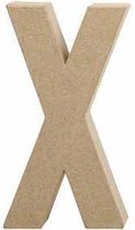 Letter, X, H: 20,2 cm, B: 10,5 cm, dikte 2,5 cm, 1 stuk