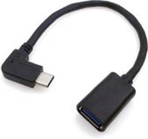Garpex® USB C naar USB A Adapter - Gebogen USB 3.1 Type C naar USB 3.0 Type A Kabel