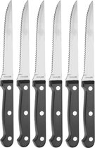 Basic&Co - Steakmessen - Vleesmessen - 6 stuks