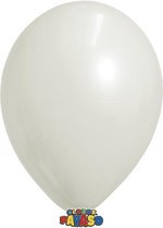 Zakje met 15 parelmoer witte ballonnen - 30cm doorsnee (12 inch)