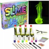 Slijm Pakket - Slijm Maken Pakket Voor Kinderen - Met Glitters, Kralen en Glow in the Dark - Slime Kit - Slijm Kopen - Slijm Producten - Slijm Fluffy