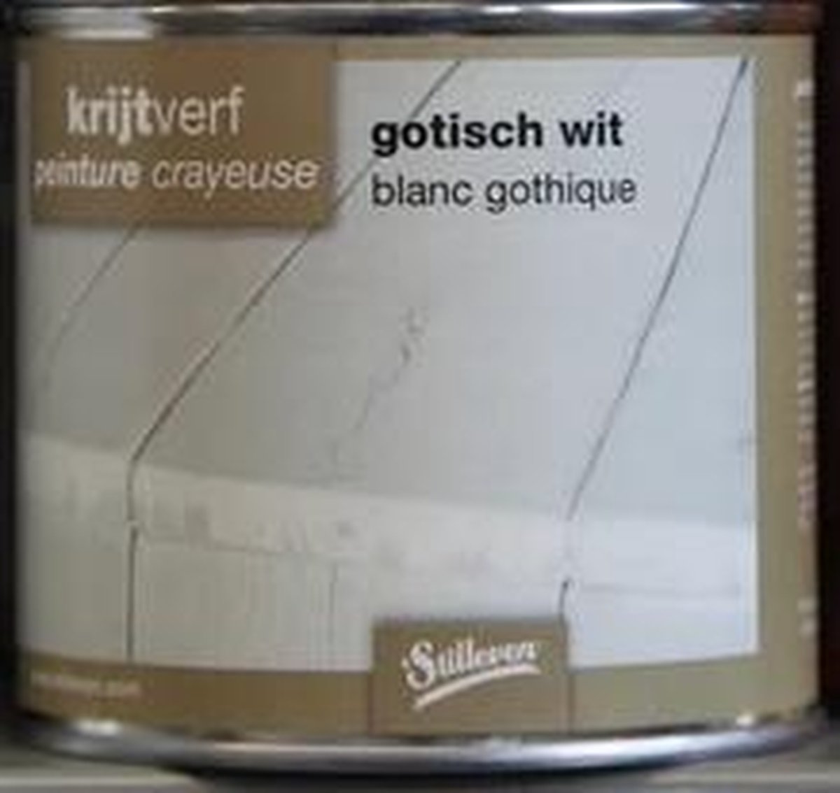 Stilleven Krijtverf gotisch wit 0,5l