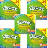 Kleenex Balsam Pocket Tissues Mega Pack - 5 x 24