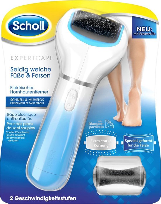 Scholl ExpertCare lime pour les pieds bleu