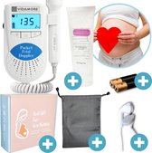 Doppler inclusief Ultrasound Gel - Zwangerschap Cadeau - Baby Hartje Monitor - Kraamcadeau