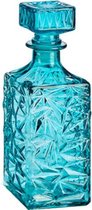 Vivalto Decanteerkaraf Whisky 8 X 15 Cm 1 Liter Turquoise