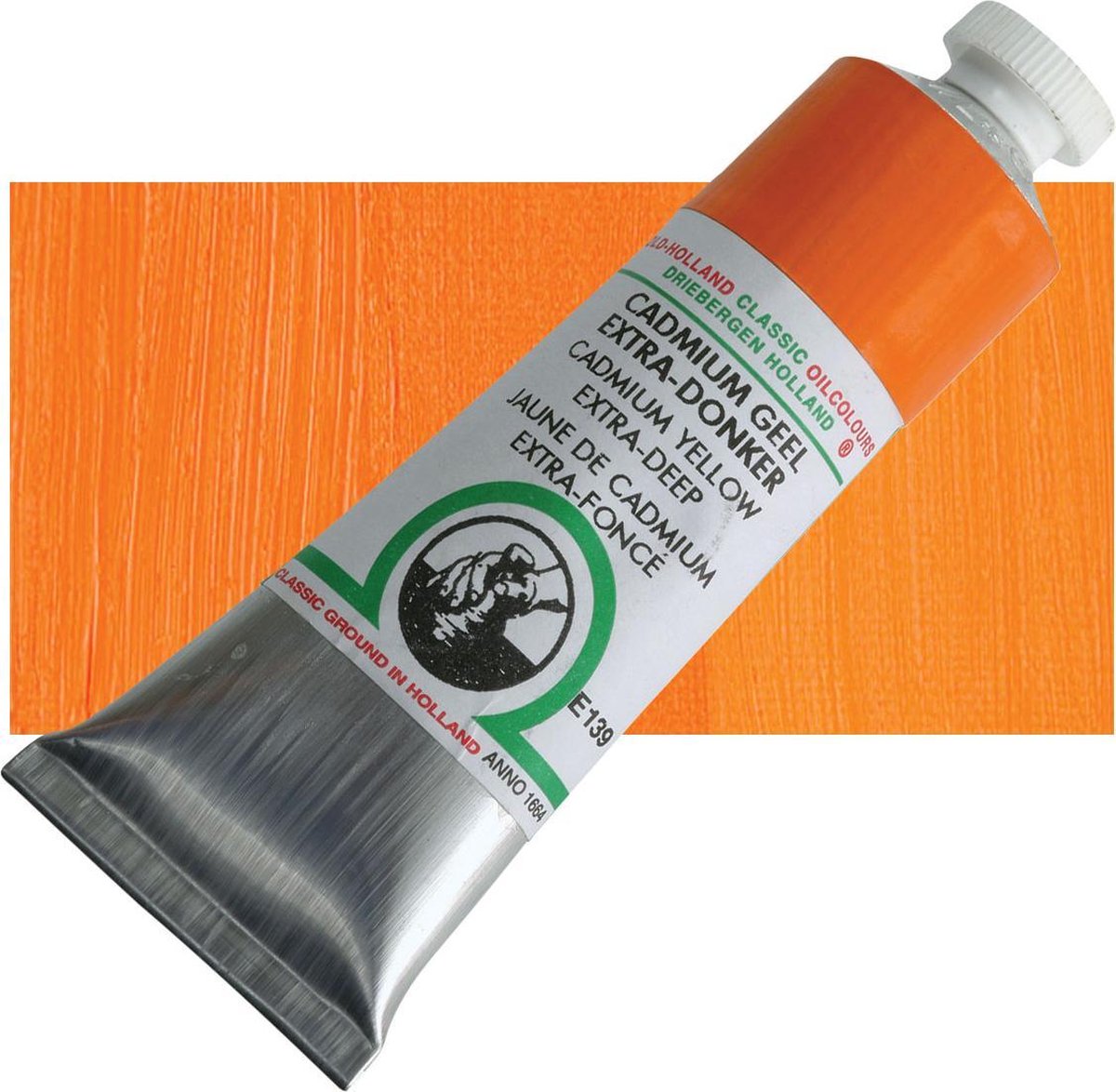 Old Holland Hoge Kwaliteit Olieverf 40 ml - Cadmium Geel Extra Donker (E139)