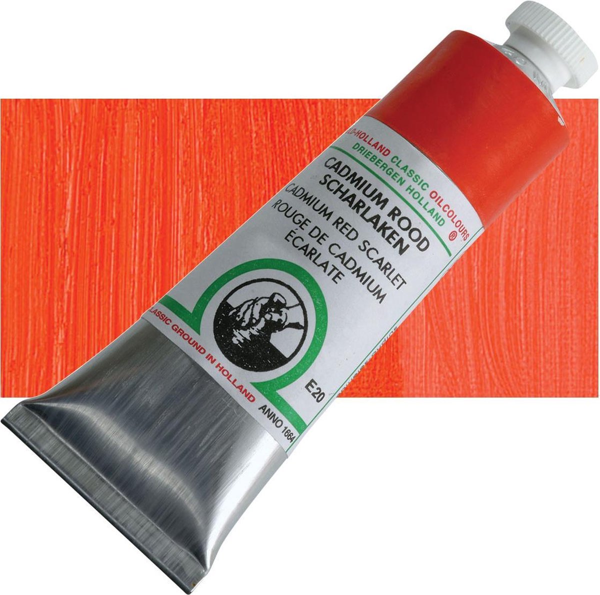 Old Holland Hoge Kwaliteit Olieverf 40 ml - Cadmium Rood Scharlaken (E20)