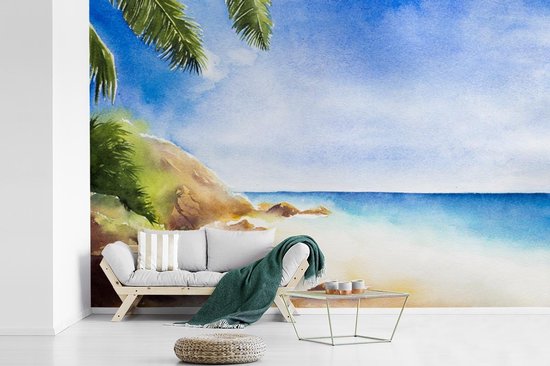 Papier peint - Papiers Papier peint photo Mer - Plage - Berg - Largeur 360 cm x Hauteur 240 cm
