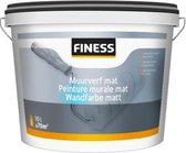Finess Muurverf Mat Donkere Kleuren 1l